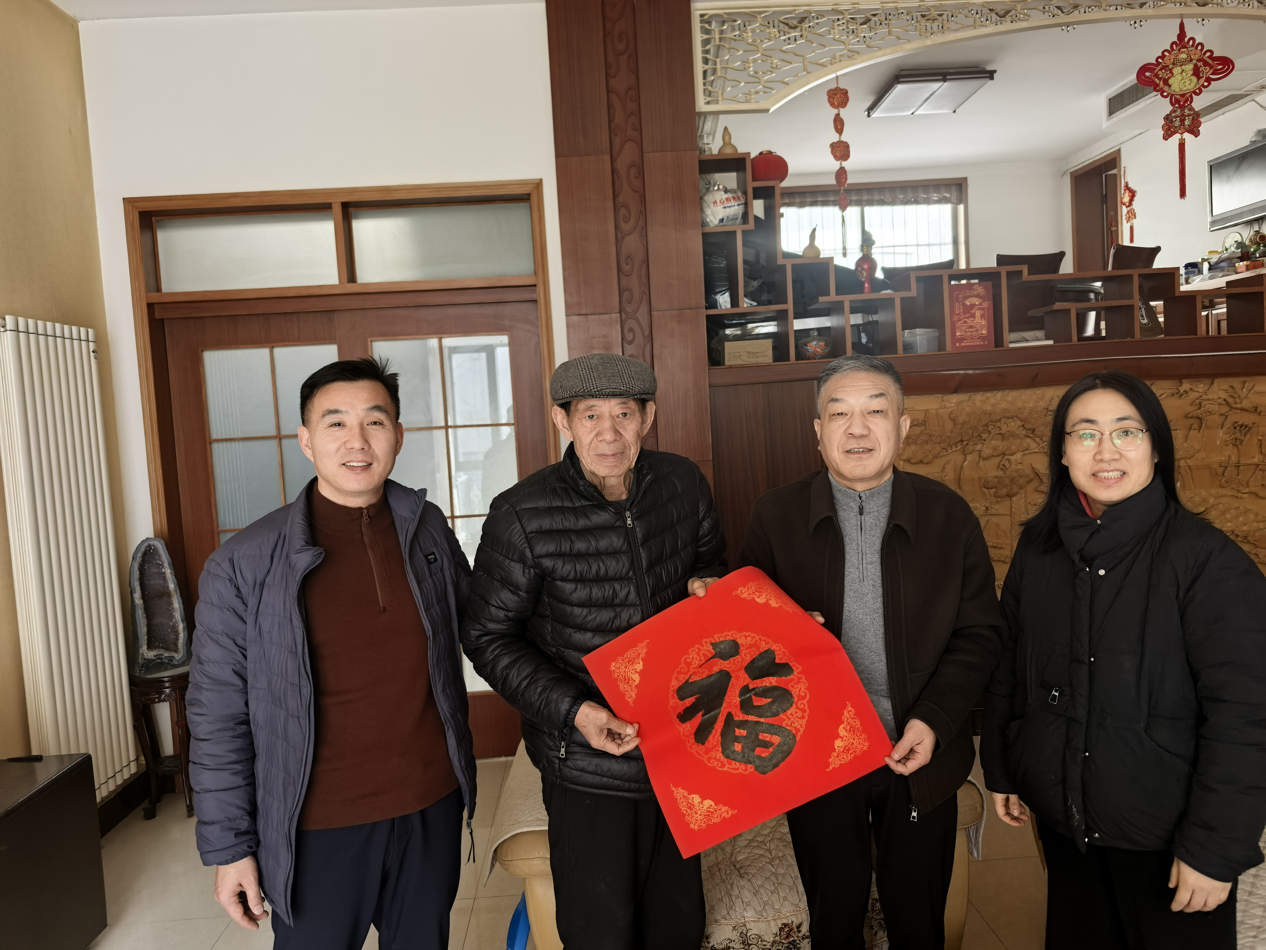 新乡市审计局开展春节送温暖走访慰问活动