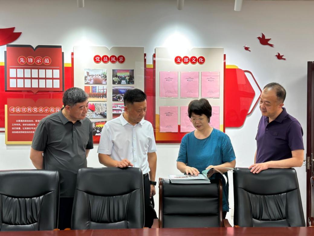 法审双向对话 共答党建业务深度融合考题——市审计局赴市中级人民法院开展跨系统党建联建交流